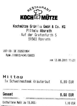 bigfix Hffner Kochmtze Restaurant